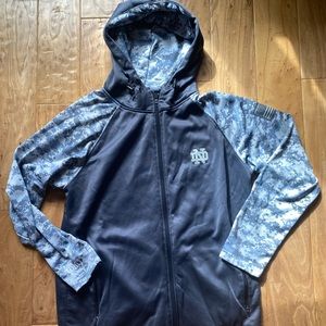 Operation Hat Trick Notre Dame full zip hoodie